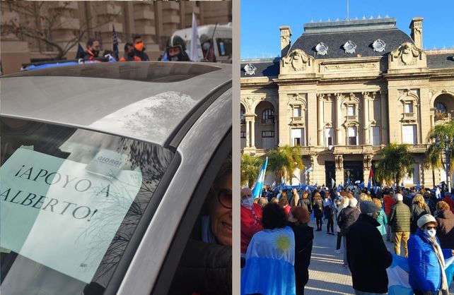 En Santa Fe hubo marchas por Vicentín