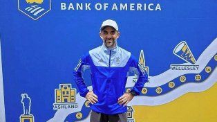 Hernán García corrió la maratón más antigua del mundo en representación de Entre Ríos.