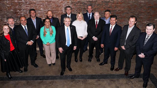 El entrerriano Gustavo Bordet valoró la conformación del espacio con sus pares peronistas.
