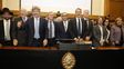 Pablo Yadarola y Pablo Bertuzzi asumieron como jueces de la Cámara Federal porteña ante autoridades del gobierno y parte de la primera plana de la Justicia.&nbsp;