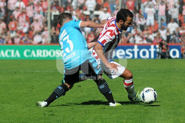 Lucas Gamba es uno de los hombres más experimentados que tiene el plantel y en Tucumán fue clave para llegar al empate.