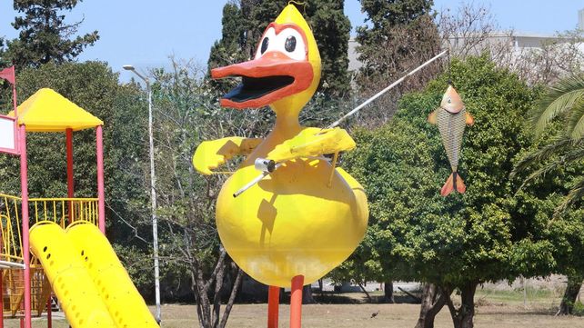 El Patito Sirirí recuperó su histórica caña de pescar