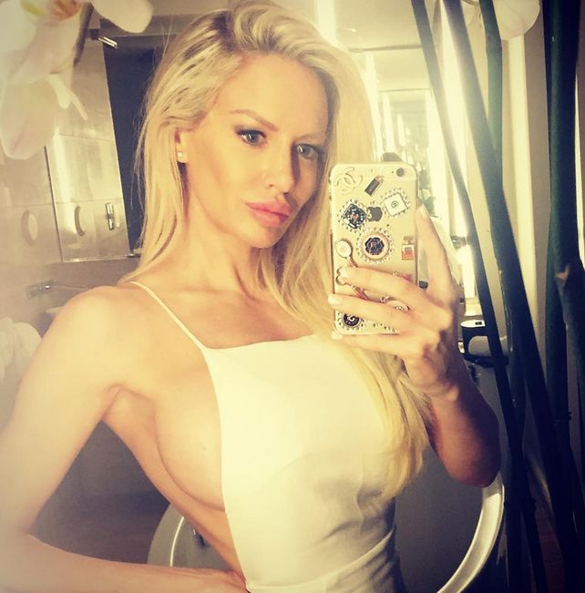 Las fotos súper sexy de Luli Salazar antes de relajarse en el jacuzzi