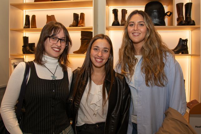 Josefina Greco, Macarena Rago y Martina Larghi