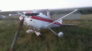 Un avioneta aterrizó de emergencia en San Jerónimo