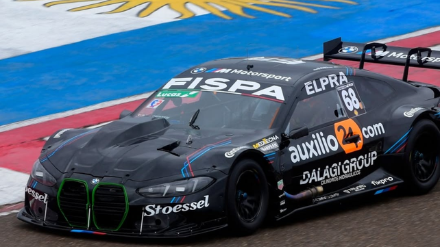 El BMW de Julián Santero volvió a mostrarse confiable pese a los problemas en El Calafate que le sacaron el triunfo. En Viedma