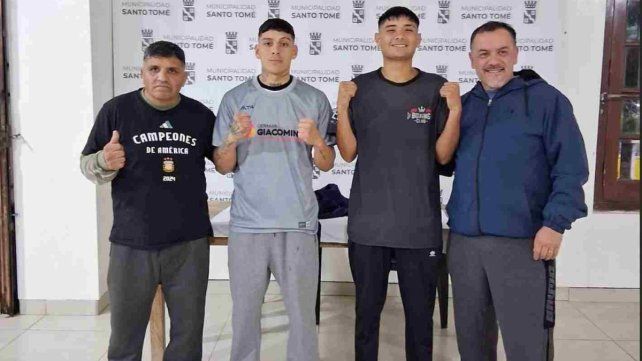 Vuelven los puños al ring de Santo Tomé con una interesante pelea profesional y varias amateurs.