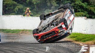 Tremendo accidente de Exequiel Bastidas en la final de la Clase 3.