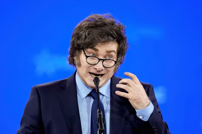 El presidente Javier Milei