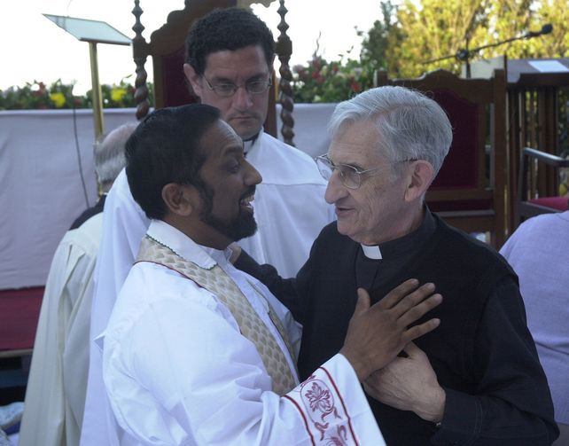 Junto a Ignacio Periés.