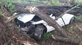 El despiste ocurrió en el kilómetro 158 de la autovía N°12. El conductor, un hombre mayor de edad fue trasladado al hospital Centenario de Gualeguaychú