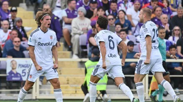 Nico Paz dio cátedra y el Como le ganó a la Fiorentina de Mastantuono