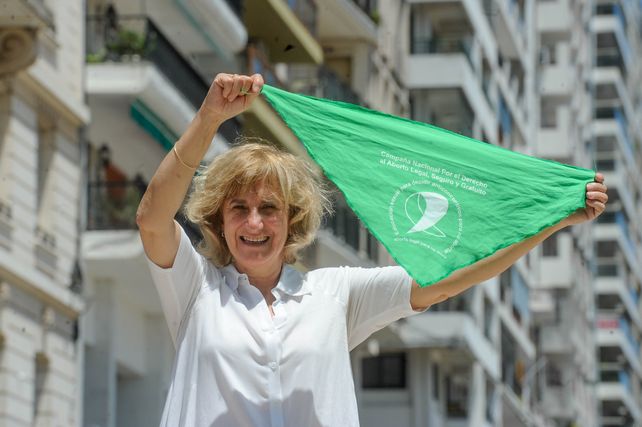 Silvia Augsburger es militante histórica de la Campaña Nacional por el Derecho al Aborto Legal