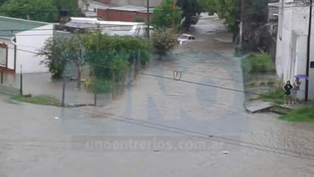 Concepción del Uruguay, bajo agua