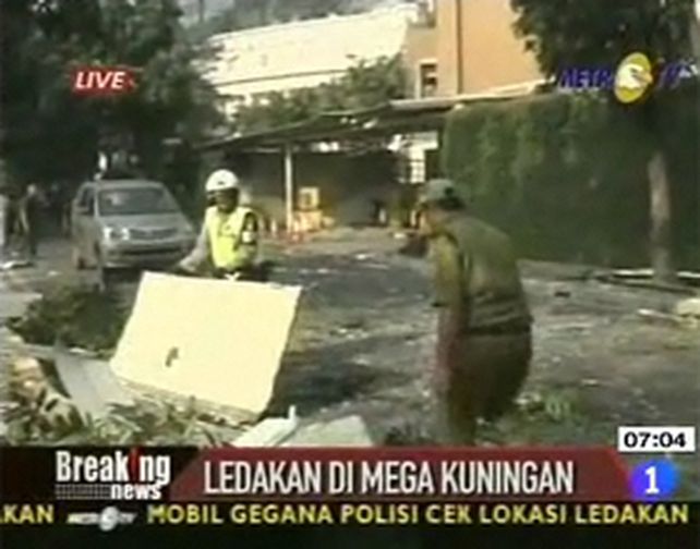 Ocho muertos y 50 heridos en atentados en hoteles de Indonesia