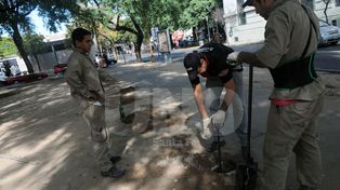 Cierran el parque Alberdi para la construcción de las cocheras