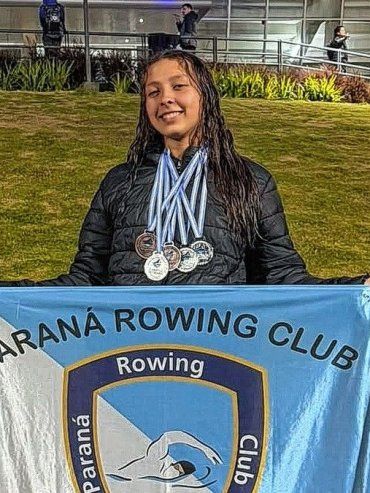 Orgullo para Paraná Rowing: Miranda Lescano Doce fue convocada a la Selección Argentina