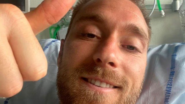 El mensaje de Christian Eriksen tras descompensarse en pleno partido ante Ucrania