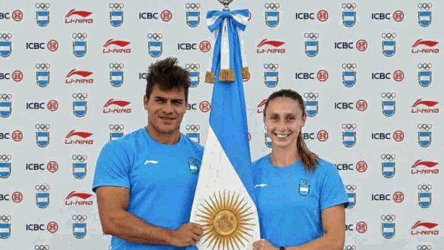 Rubén Rézola y Sofía Cairó serán los abanderados de la delegación Argentina en Santa Fe.