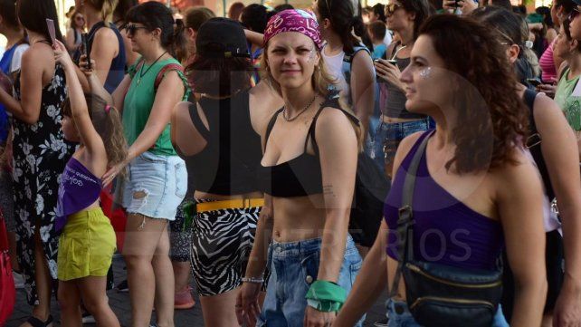 La tradicional movilización de mujeres