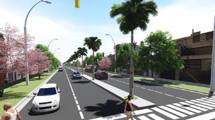 Así será la nueva calle Racedo tras el ensanche y doble vía