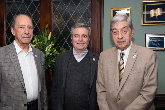 José María Garrido, Marcelo Acurs y Franklin Quagliato  
