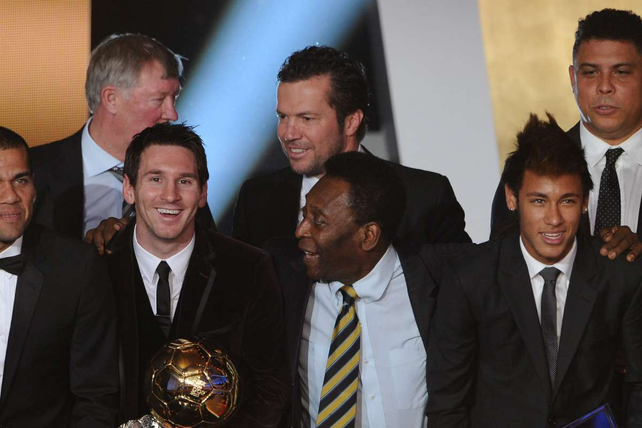 Messi agradece mensaje de Pelé tras igualar su récord