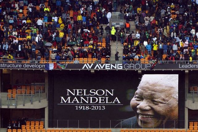El mundo despide a Mandela en uno de los funerales más multitudinarios de la historia