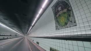 Emblema. El Túnel fue un hito para el desarrollo y la integración de Entre Ríos.