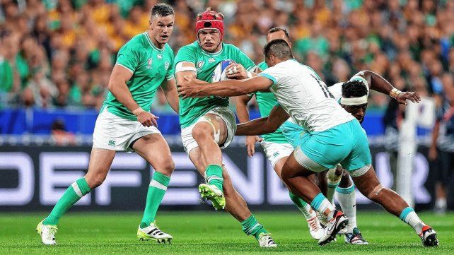 Irlanda ganó un partido clave en la definición del grupo.