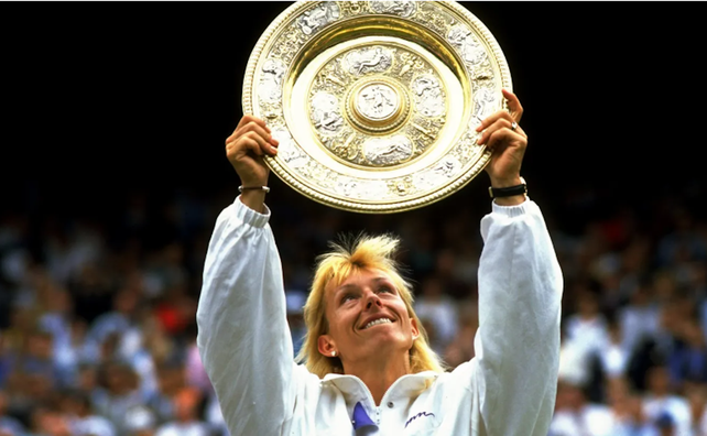 Martina Navratilova confirmó que padece cáncer de mama y garganta