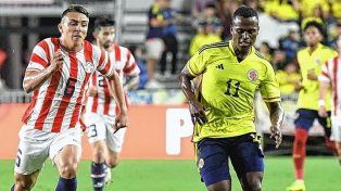 Colombia derrotó a Paraguay de visitante por 1 a 0.