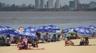 La Florida, uno de los destinos elegidos por los rosarinos para pasar el calor del 1º de enero.