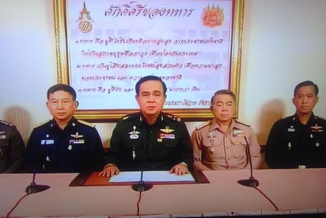 Golpe de Estado en Tailandia