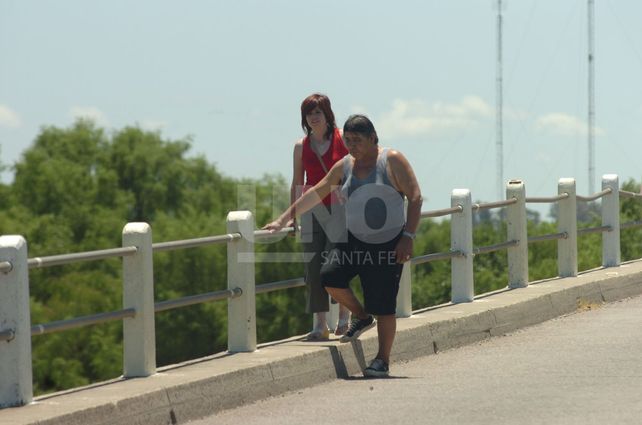 Alicia y el Tata juntos