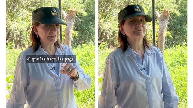 El cruce de Patricia Bullrich con el padre de un gendarme ocurrió en Salta