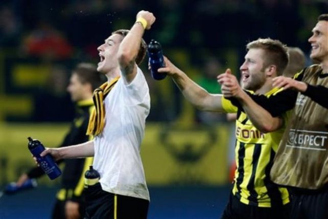 Dortmund hunde al Málaga en la agonía