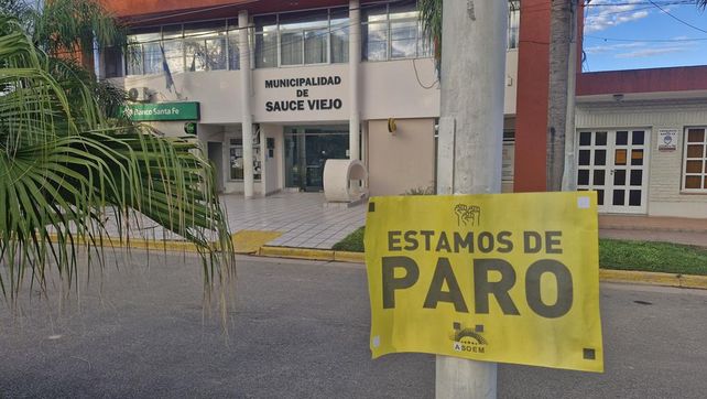 Paro de 72 horas en la Municipalidad de Sauce Viejo: advierten que el conflicto puede escalar a cuiudades de La Capital