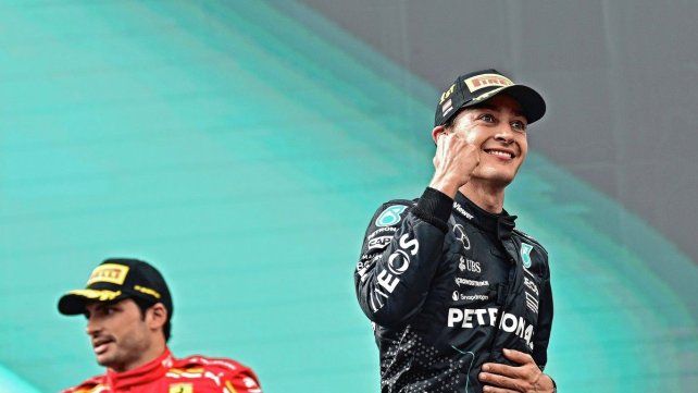 George Russell se quedó con el GP de Austria.