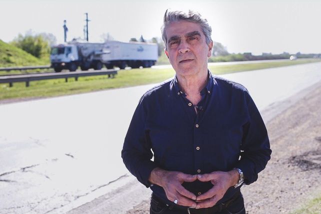 En la traza. El senador Traferri pidió que se realicen las necesaria obras de bacheo.