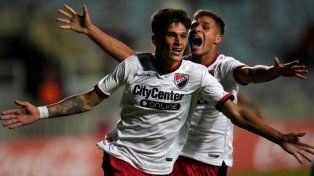 Brian Aguirre lo grita con todo, lo mismo que Sordo que lo asistió. Newells se trajo un gran triunfo pese a no jugar bien. Le sirve para llegar bien al clásico.