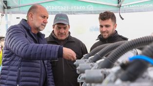 El gobernador destacó la importancia de Agroactiva en territorio santafesino.