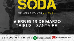 El Cuarto Soda regresa a Tribus con un show inspirado en Me verás volver