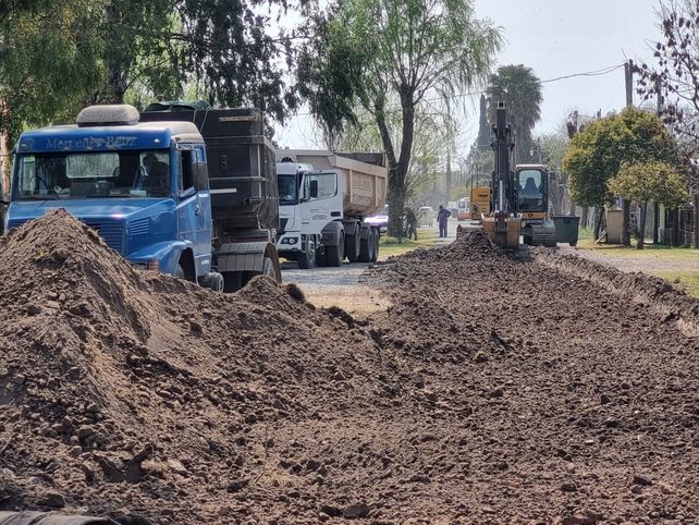 Alvear. Las obras incluyen pavimentación