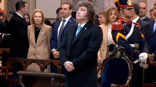 Tras la homilía del arzobispo Jorge García Cuerva en el Tedeum, Javier Milei dijo que es “una opinión absolutamente válida” aunque exagerada