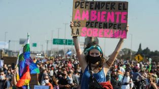 Cortan del puente Victoria-Rosario en protesta por los incendios