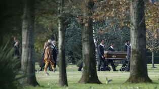 Máxima despidió a su hermana Inés en un funeral íntimo