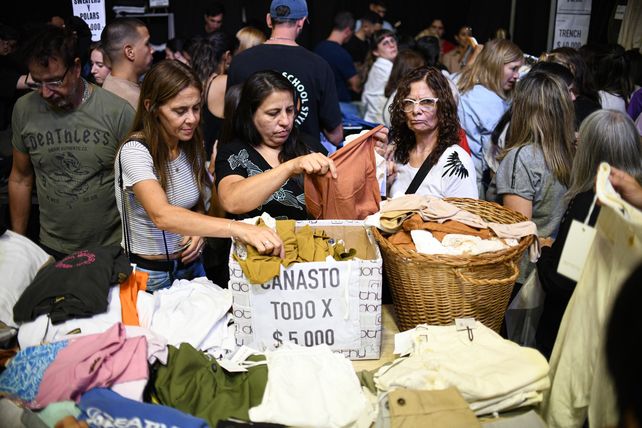 Los outlets se hacen dos veces al año, en marzo y en agosto.
