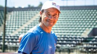El capitán del equipo argentino, Guillermo Coria, compartió la felicidad de que Rosario sea sede de la Copa Davis.&nbsp;