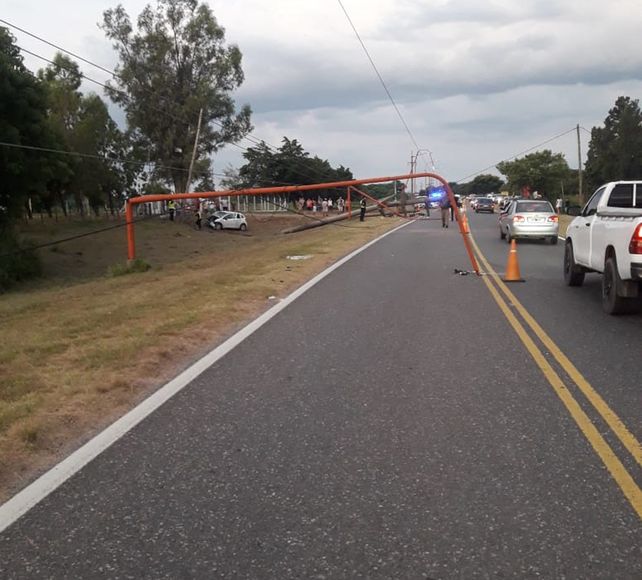 En el lugar se tuvo que montar un operativo para ordenar el tr&aacute;nsito.